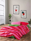 Rivali Home dekbedovertrek rood fushia