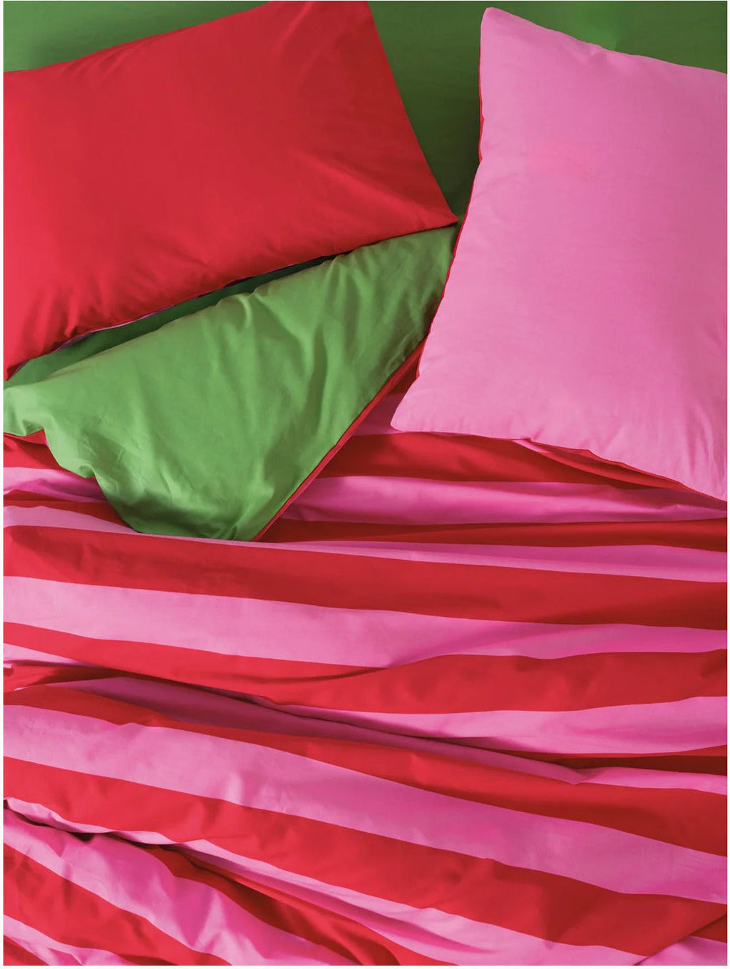 Rood fushia slaapkamer