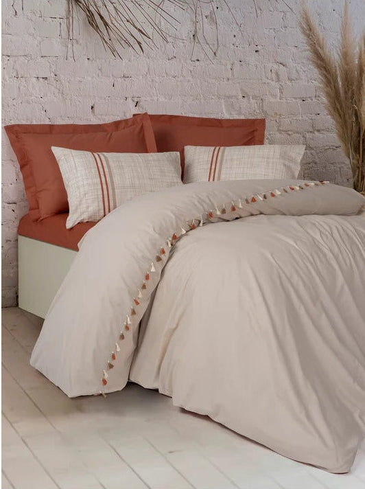 Pompoms beige