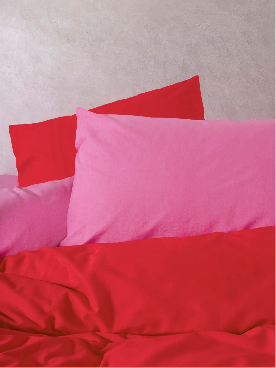 Dekbedovertrek Fushia rood 3