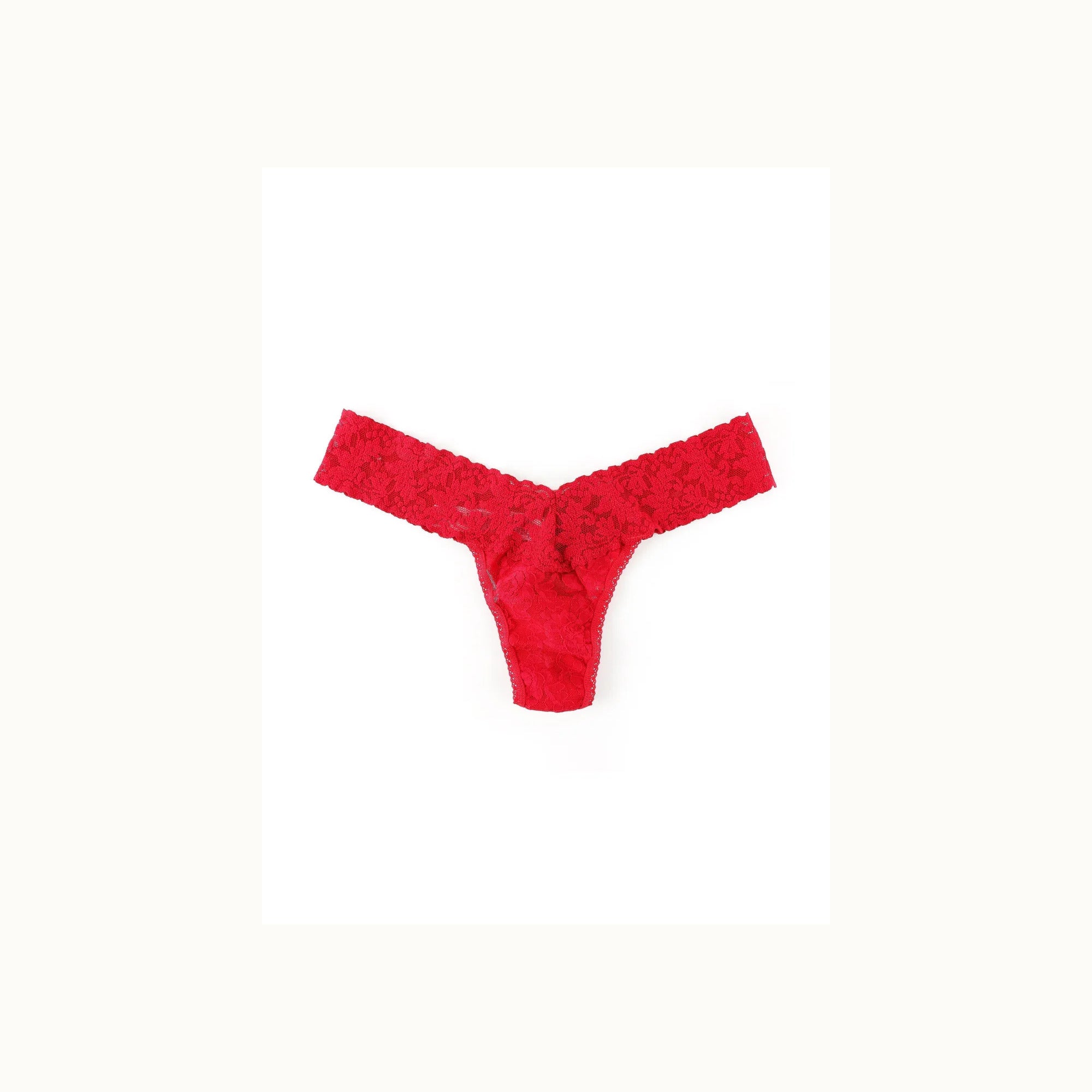 Hanky Panky String Lace Red