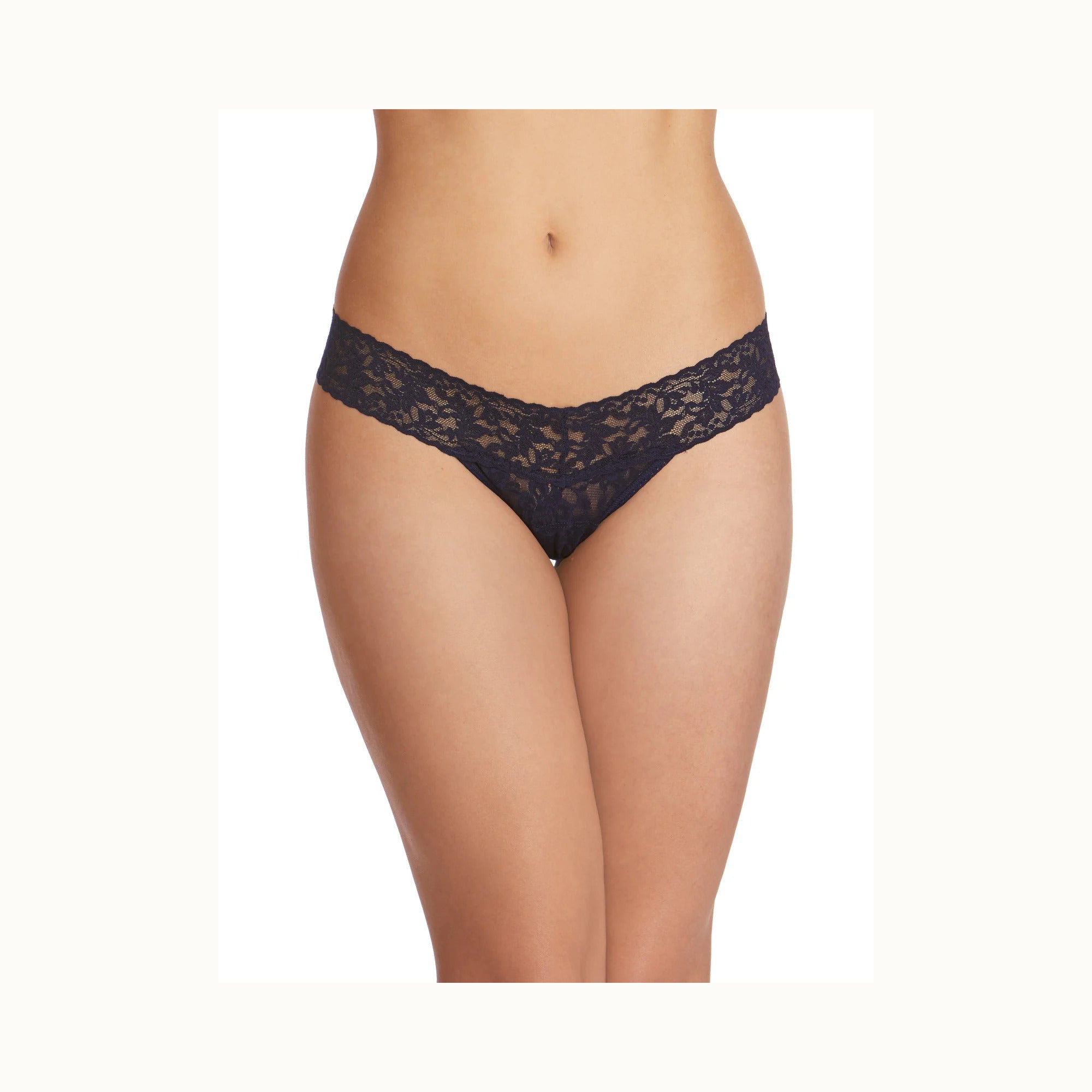 Hanky Panky String Lace Navy
