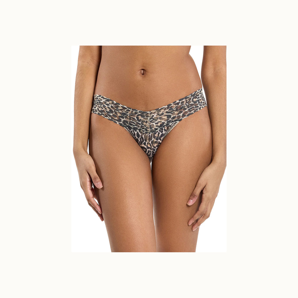 Hanky Panky String Lace Leopard