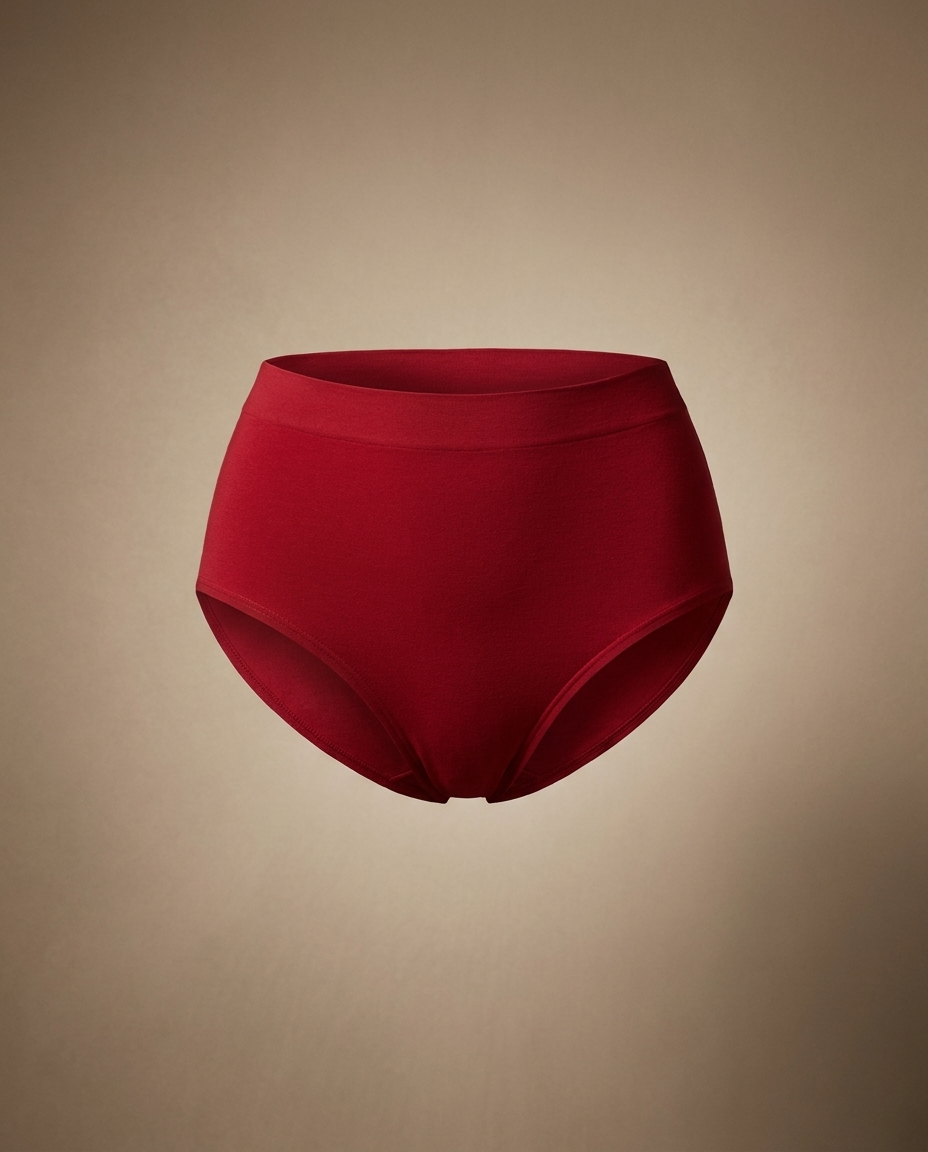 Mey Slip Hoog Naadloos Rood - productfoto