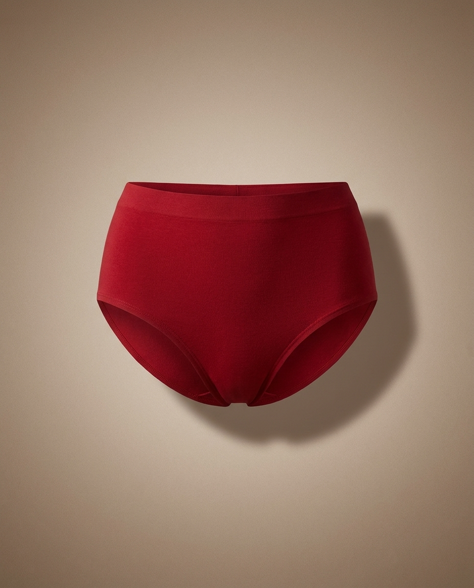 Mey Slip Hoog Naadloos Rood - productfoto 2